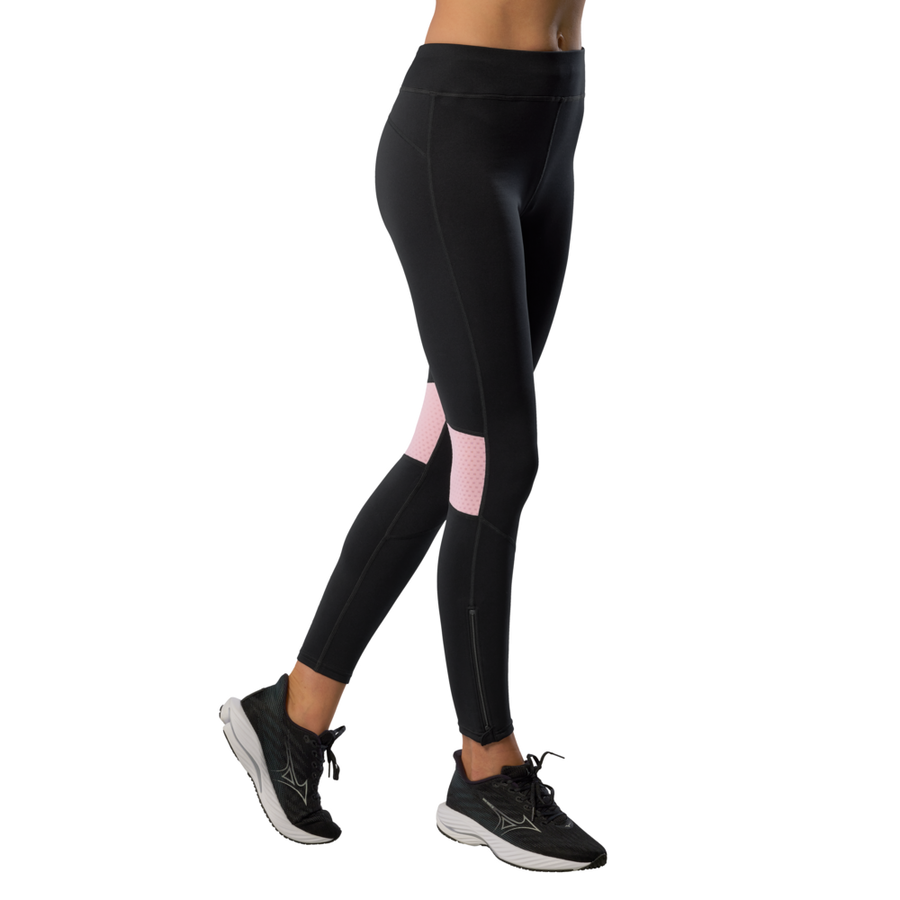 Mizuno Active Warmalite Long Tight Black / Mauve Mizuno Active Warmalite Long Tight Black / Mauve